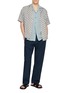 模特儿示范图 - 点击放大 - FRESCOBOL CARIOCA - Camp Collar Shirt