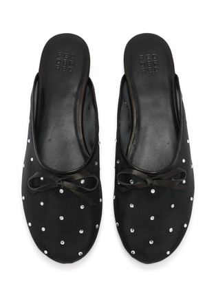 细节 - 点击放大 - PEDDER RED - Rushelle Rhinestone Embellished Mesh Mules