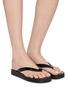 模特儿示范图 - 点击放大 - PEDDER RED - Studs Leather Bodie Sandals