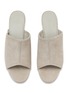 细节 - 点击放大 - PEDDER RED - Dallas 60 Suede Leather Wedge Heeled Sandals