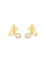 首图 - 点击放大 - LC COLLECTION JEWELLERY - 18K Gold Diamond Earrings
