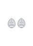 首图 - 点击放大 - LC COLLECTION JEWELLERY - 18K White Gold Diamond Stud Earrings