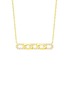 首图 - 点击放大 - LC COLLECTION JEWELLERY - Link 18K Gold Diamond Necklace