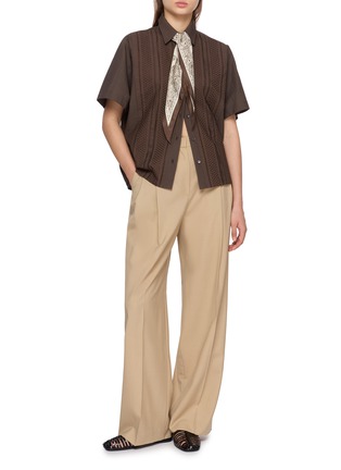 模特儿示范图 - 点击放大 - BRUNELLO CUCINELLI - Poplin Shirt