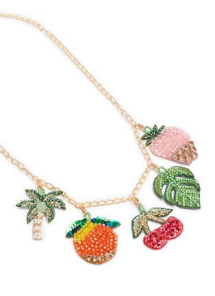 细节 - 点击放大 - HAIR DRAMA - Fruit Charm Bucket Hat Chain