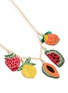 细节 - 点击放大 - HAIR DRAMA - Tropical Fruit Charm Bucket Hat Chain