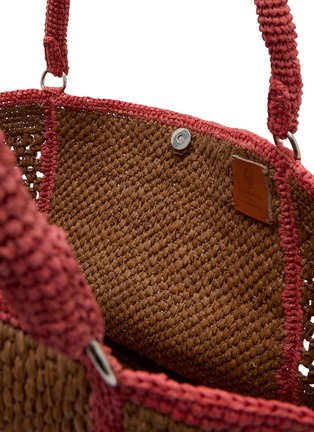 细节 - 点击放大 - LIMAIA - Nivo Raffia Tote Bag