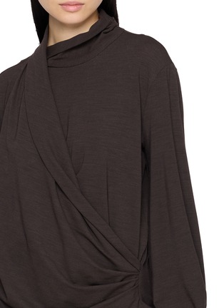  - BRUNELLO CUCINELLI - 高领垂坠上衣