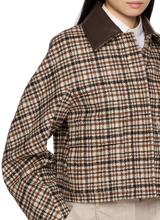  - BRUNELLO CUCINELLI - 格纹工装外套