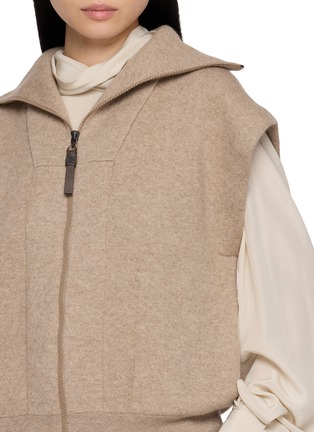  - BRUNELLO CUCINELLI - 盖袖针织开衫