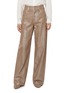 BRUNELLO CUCINELLI 金属光泽阔腿牛仔裤