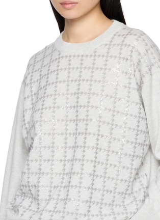  - BRUNELLO CUCINELLI - 亮片饰针织衫