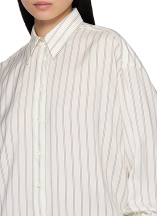  - BRUNELLO CUCINELLI - 短款条纹衬衫