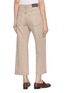 背面 - 点击放大 - BRUNELLO CUCINELLI - Straight Leg Fringed Crop Light Wash Jeans