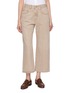 首图 - 点击放大 - BRUNELLO CUCINELLI - Straight Leg Fringed Crop Light Wash Jeans