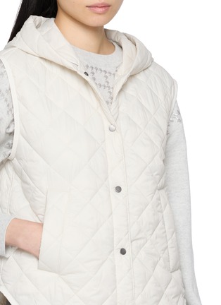 - BRUNELLO CUCINELLI - 连帽绗缝马甲