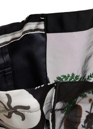 细节 - 点击放大 - MANIPURI - Large Print Organza Silk Tote Bag
