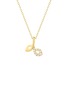 首图 - 点击放大 - LC COLLECTION JEWELLERY - 18K Gold Diamond Pendant Necklace