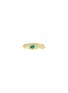 首图 - 点击放大 - LC COLLECTION JEWELLERY - 18K Gold Diamond Emerald Ring — Size US 7