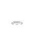 首图 - 点击放大 - LC COLLECTION JEWELLERY - 18K White Gold Emerald Cut Diamond Ring — Size US 7