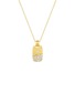 首图 - 点击放大 - LC COLLECTION JEWELLERY - 18K Gold Diamond Pendant Necklace
