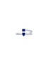 首图 - 点击放大 - LC COLLECTION JEWELLERY - 18K White Gold Diamond Blue Sapphire Ring — US 7
