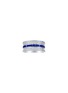 首图 - 点击放大 - LC COLLECTION JEWELLERY - 18K White Gold Diamond Blue Sapphire Ring — US 7