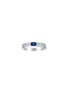 首图 - 点击放大 - LC COLLECTION JEWELLERY - 18K White Gold Diamond Blue Sapphire Ring — US 7