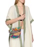 模特儿示范图 - 点击放大 - GUANABANA - Macrame Handle Crossbody Bag