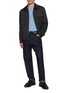 模特儿示范图 - 点击放大 - PIACENZA 1733 - Crewneck Silk Cashmere Sweater