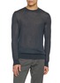 首图 - 点击放大 - PIACENZA 1733 - Crewneck Silk Cashmere Knit Sweater