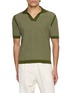 首图 - 点击放大 - PIACENZA 1733 - Sailor Ribbed Knit Sailor Polo Shirt
