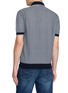 背面 - 点击放大 - PIACENZA 1733 - Contrast Trim Cotton Polo Shirt