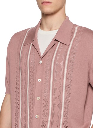  - PIACENZA 1733 - Short Sleeves Cotton Camp Shirt