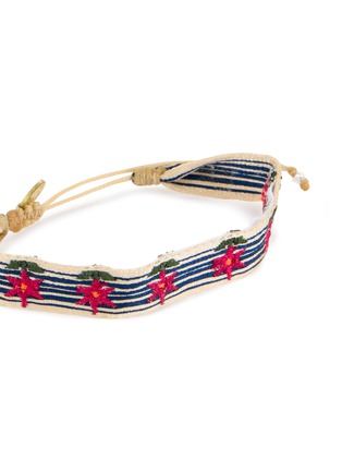 细节 - 点击放大 - GUANABANA - Floral Embroidered Bracelet