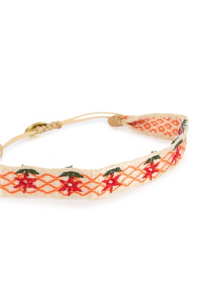 细节 - 点击放大 - GUANABANA - Floral Embroidered Bracelet
