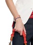 模特儿示范图 - 点击放大 - GUANABANA - Floral Embroidered Bracelet