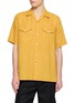首图 - 点击放大 - TOMORROWLAND - Linen Short Sleeve Shirt