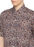  - TOMORROWLAND - Batik Print Open-Collar Short Sleeve Shirt