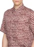  - TOMORROWLAND - Batik Print Open-Collar Short Sleeve Shirt