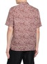 背面 - 点击放大 - TOMORROWLAND - Batik Print Open-Collar Short Sleeve Shirt