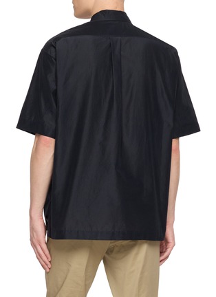背面 - 点击放大 - TOMORROWLAND - Double Pocket Collared Short Sleeve Shirt