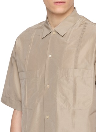  - TOMORROWLAND - Double Pocket Collared Short Sleeve Shirt
