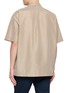 背面 - 点击放大 - TOMORROWLAND - Double Pocket Collared Short Sleeve Shirt