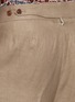  - TOMORROWLAND - Back Belt Pleated Linen Shorts