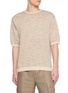 首图 - 点击放大 - TOMORROWLAND - Paisley Tricot Crew Neck Knit Tee