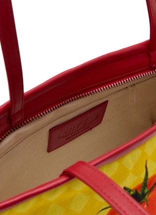 细节 - 点击放大 - NOTICE ME - Tomato Small Canvas Tote Bag