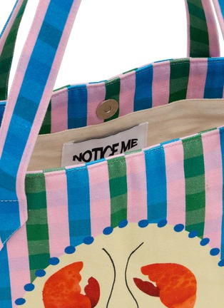 细节 - 点击放大 - NOTICE ME - Lobster Printed Canvas Tote