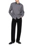 模特儿示范图 - 点击放大 - THE ROW - Straight Leg Dark Wash Jeans