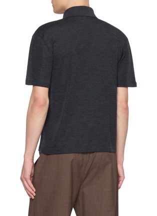 背面 - 点击放大 - THE ROW - Wool Silk Polo Shirt